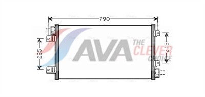 AVA QUALITY COOLING RTA5342 Číslo výrobce: 351306651. EAN: 4045385061693.