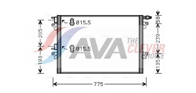 AVA QUALITY COOLING RTA5382 EAN: 4045385108107.