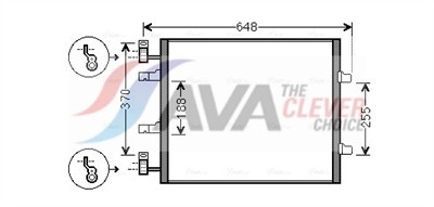 AVA QUALITY COOLING RTA5459 Číslo výrobce: 351318691. EAN: 4045385166015.