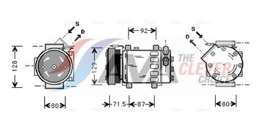 AVA QUALITY COOLING RTAK281 EAN: 4045385157440.