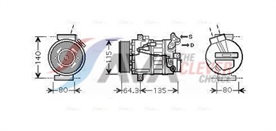AVA QUALITY COOLING RTAK394 Číslo výrobce: 5060410471. EAN: 4045385234813.