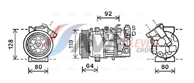 AVA QUALITY COOLING RTAK492 EAN: 4045385204014.