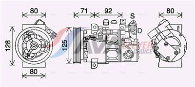 AVA QUALITY COOLING RTAK636 EAN: 4045385256198.