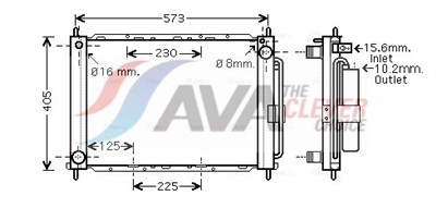 AVA QUALITY COOLING RTM405 EAN: 4045385102594.
