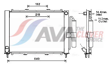 AVA QUALITY COOLING RTM497 EAN: 4045385179596.