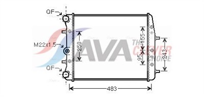 AVA QUALITY COOLING SAA2005 EAN: 4045385102624.