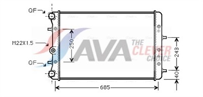 AVA QUALITY COOLING SAA2006 EAN: 4045385102631.