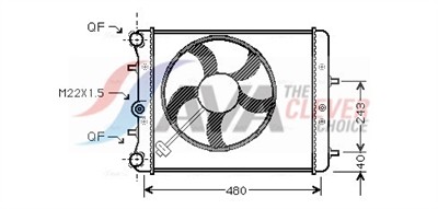 AVA QUALITY COOLING SAA2013 Číslo výrobce: 376704601. EAN: 4045385102648.