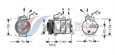 AVA QUALITY COOLING SBAK065 Číslo výrobce: 351175531. EAN: 4045385189212.