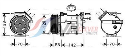 AVA QUALITY COOLING SBAK067 EAN: 4045385252213.