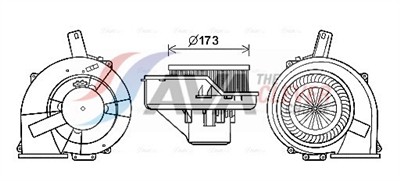 AVA QUALITY COOLING ST8046 Číslo výrobce: 009157121. EAN: 4045385201822.