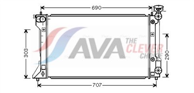 AVA QUALITY COOLING TO2293 Číslo výrobce: 376773691. EAN: 4045385053445.