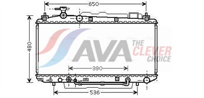 AVA QUALITY COOLING TO2300 EAN: 4045385057177.