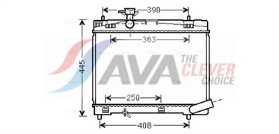 AVA QUALITY COOLING TO2663 EAN: 4045385191321.