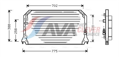 AVA QUALITY COOLING TO5254 EAN: 4045385016501.