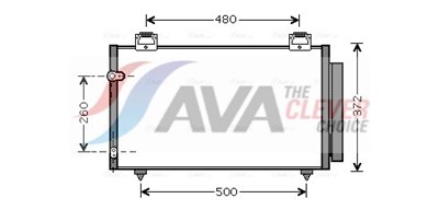 AVA QUALITY COOLING TO5411D EAN: 4045385206629.