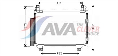 AVA QUALITY COOLING TO5413D EAN: 4045385206674.