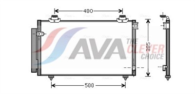 AVA QUALITY COOLING TO5431D Číslo výrobce: 351343601. EAN: 4045385207138.