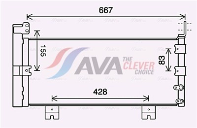 AVA QUALITY COOLING TO5728D EAN: 4045385211029.