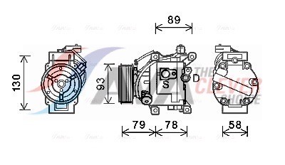 AVA QUALITY COOLING TOAK667 EAN: 4045385193455.