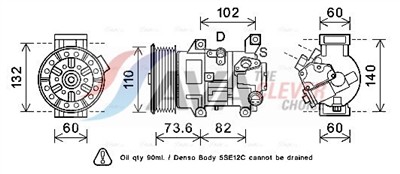 AVA QUALITY COOLING TOAK683 Číslo výrobce: 4471905200. EAN: 4045385221936.