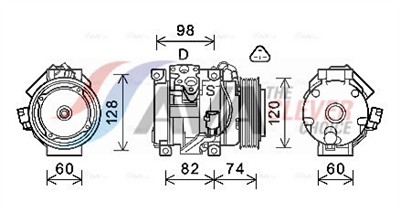 AVA QUALITY COOLING TOK724 EAN: 4045385216352.