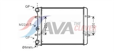 AVA QUALITY COOLING VN2152 Číslo výrobce: 376713774. EAN: 4045385224852.