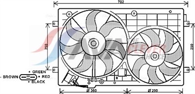 AVA QUALITY COOLING VN7528 EAN: 4045385227556.