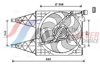AVA QUALITY COOLING VN7532 Číslo výrobce: 351043561. EAN: 4045385227594.