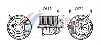 AVA QUALITY COOLING VN8341 Číslo výrobce: 995748QE. EAN: 4045385227716.