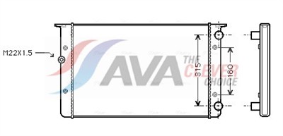 AVA QUALITY COOLING VNA2105 EAN: 4045385228096.