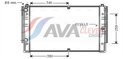 AVA QUALITY COOLING VNA2149 Číslo výrobce: 376773774. EAN: 4045385228256.