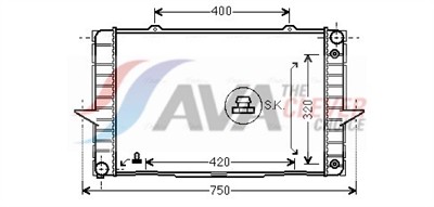 AVA QUALITY COOLING VO2092 Číslo výrobce: 376726711. EAN: 4045385045129.