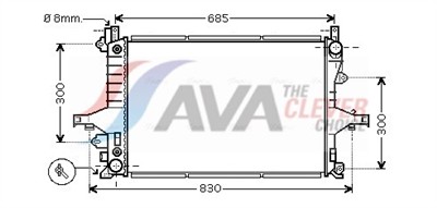 AVA QUALITY COOLING VO2117 EAN: 4045385064274.