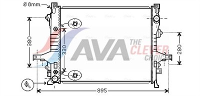 AVA QUALITY COOLING VO2133 Číslo výrobce: 376756481. EAN: 4045385074464.