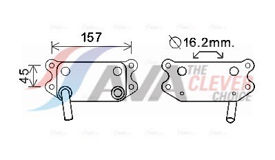 AVA QUALITY COOLING VO3154 Číslo výrobce: 70820916. EAN: 4045385170326.