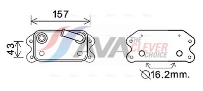 AVA QUALITY COOLING VO3169 Číslo výrobce: 376747181. EAN: 4045385186273.