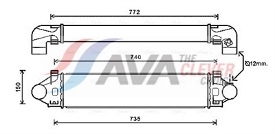 AVA QUALITY COOLING VO4190 Číslo výrobce: 376988554. EAN: 4045385215201.