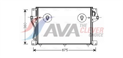 AVA QUALITY COOLING VO5077 EAN: 4045385017508.
