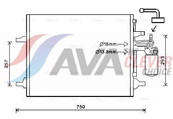 AVA QUALITY COOLING VO5166D EAN: 4045385209026.