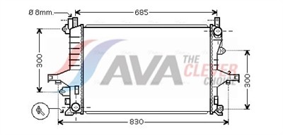 AVA QUALITY COOLING VOA2114 EAN: 4045385189021.