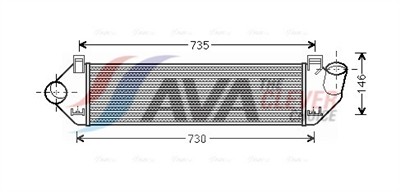 AVA QUALITY COOLING VOA4134 Číslo výrobce: 70820496. EAN: 4045385204137.