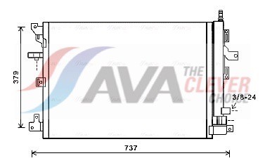 AVA QUALITY COOLING VOA5152D Číslo výrobce: 351310601. EAN: 4045385208449.