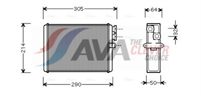 AVA QUALITY COOLING VOA6110 Číslo výrobce: 351311391. EAN: 4045385103232.