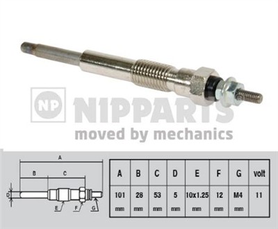 NIPPARTS J5712016 EAN: 8711768094430.
