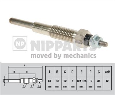 NIPPARTS J5713005 EAN: 8711768076481.