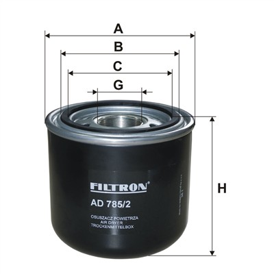 FILTRON AD 785/2 EAN: 5904608037855.