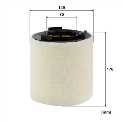 FILTRON AK 370/2 EAN: 5904608033703.