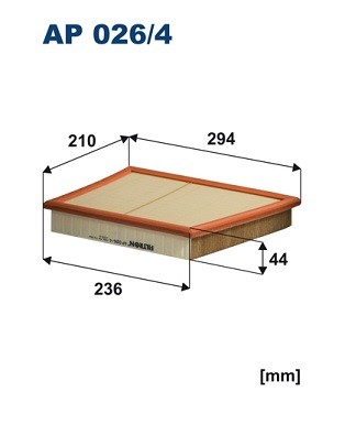 FILTRON AP 026/4 EAN: 5904608050267.