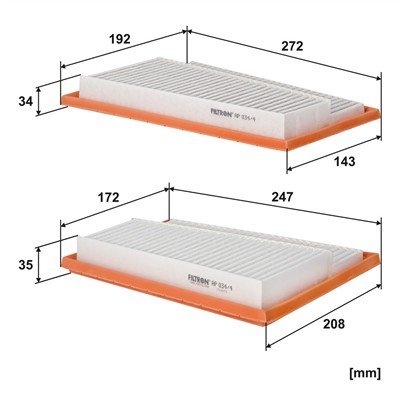 FILTRON AP 034/4-2x EAN: 5904608250346.